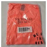 New Victoria's Secret Orange Graphic Shirt Size L
