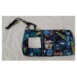 New Vera Bradley Midnight Blues Wristlet