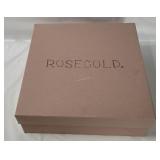 New Rosegold Genie Heel Boots Size 9
