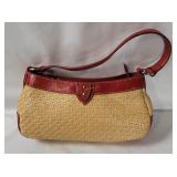 New Franco Sarto Woven Straw Purse
