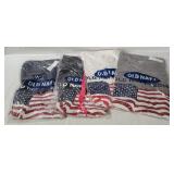 4 New Old Navy Land Of The Free Shirts Size 2 X
