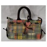New Dooney & Bourke Plaid Purse
