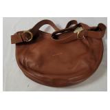 New Coach Brown Leather Hobo Shoulder Bag