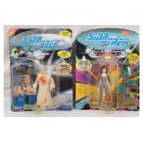 Star Trek Next Gen Deanna Troi & Sarek Figures
