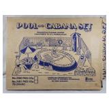 1976 Empire Barbie Pool & Cabana Set In Box