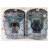 Star Trek Nemesis Viceroy & Data Figures