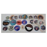 Collectors Pins & 1980's Baseball Discs