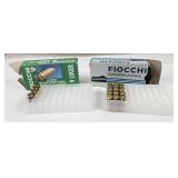 2 Partial Boxes Of Fiocchi 9Mm Luger Ammo
