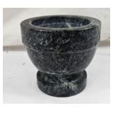 Polished Stone Mortar Bowl