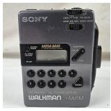 Sony Walkman Am/Fm Cassette Player Wmfx43