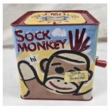 Schylling Sock Monkey Jack In The Box
