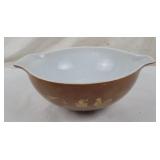 Pyrex Early American Brown 4 Qt Mixing Bowl