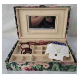 Jewelry Box W/ Assorted Costume Jewelry