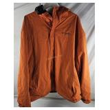Columbia Orange Windbreaker Size Xxl