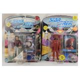 Star Trek Next Gen Guinan & Laren Figures