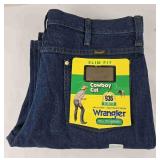 New Wrangler Slim Fit Jeans Size 34X32