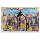 Star Trek Next Gen Locutus & Cpt Scot T