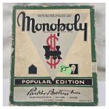 Vintage Wooden Monopoly Game