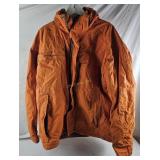 Columbia Orange Jacket Size Xxl