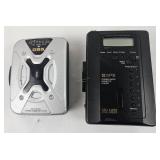 Gpx C-3156 & Dss Wm-65R Radio Cassette Players