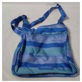 New Vera Bradley Blue Tonal Stripe Purse