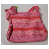 New Vera Bradley Pink Tonal Stripe Purse