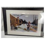 Framed It All Started Here Art Signed Les Kouba