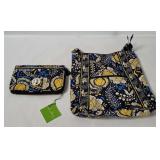 New Vera Bradley Ellie Blue Purse & Wallet
