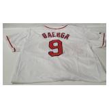 Mlb Indians Carlos Baerga Signed Jersey Size X L