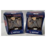 2 Mlb Indians Bob Feller Bobbleheads