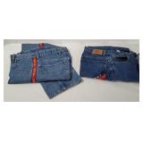 2 Pairs Tommy Hilfiger Jeans Size 32 X 32