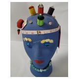 Sewing Themed Decorative Mannequin Head