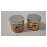 2 Bath & Body Works Market Peach Candles