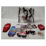 Mlb Indians Kia Tote W/ Sunglasses Etc.