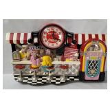 1992 Coca Cola Diner 3d Wall Clock
