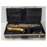 Vtg Selmer Bundy Saxophone W/ Case