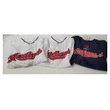 3 Mlb Indians Lindor Shirts Size X L
