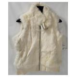 Wilsons Leather Ladies Fur Vest W/ Tag Size 2 X