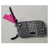 New Vera Bradley Bedford Plaid Clutch