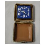 Vtg Elgin Travel Alarm Clock