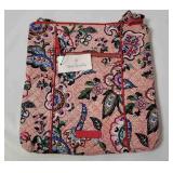 New Vera Bradley Stitched Flowers Purse