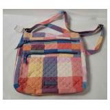 New Vera Bradley Plaid Tropics Purse