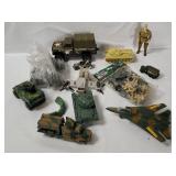 Plastic Military Vehicles, Army Men Etc.