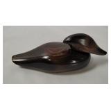 Wooden Duck Decor Figure