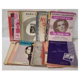 Assorted Vintage Sheet Music