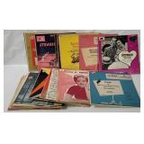 Assorted Vintage 10' Records