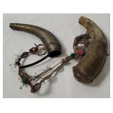 Decorative Powder Horns