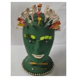 Golf Themed Decorative Mannequin Head