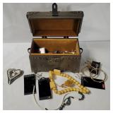 Napco Chest W/ Costume Jewelry