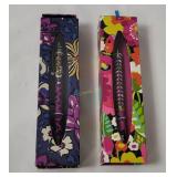 2 New Vera Bradley Ballpoint Pens